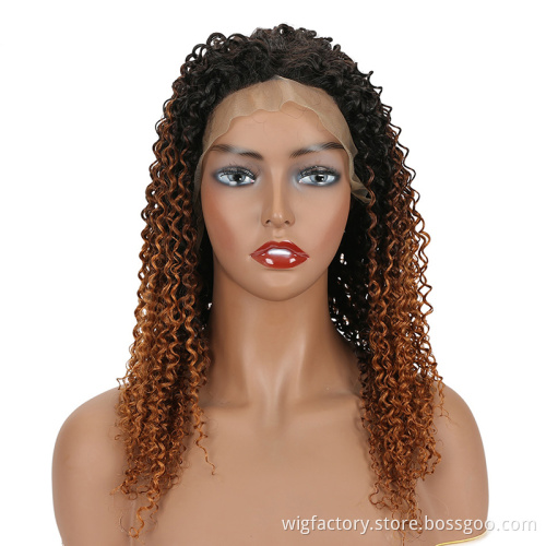 wholesale kinky curly human hair wigs, new arrival kinky curly wigs two tone wig color